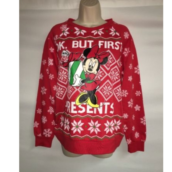 disney christmas sweater womens